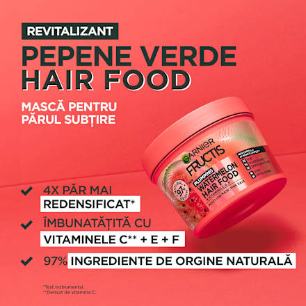 Mască de păr cu pepene verde GARNIER FRUCTIS