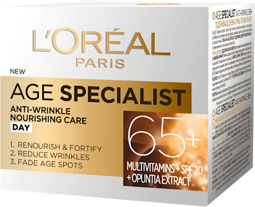 Age specialist cremă de zi 65+ L'ORÉAL PARiS