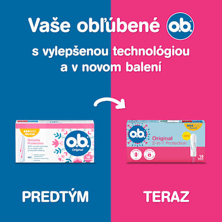 Tampóny Original Normal o.b.