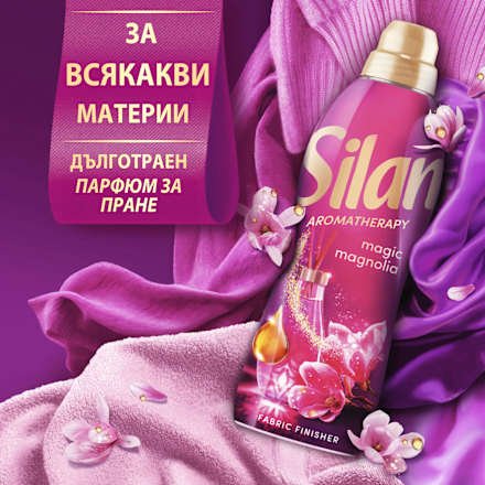 Омекотител за пране Aromatherapy Magic Magnolia, 35 пранета Silan