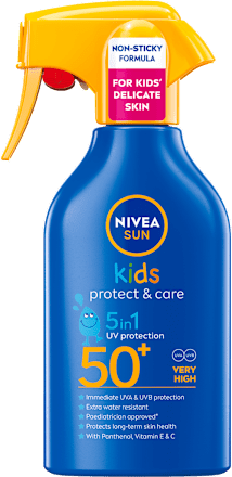 Слънцезащитен спрей 5в1 Kids, SPF 50+ NIVEA SUN