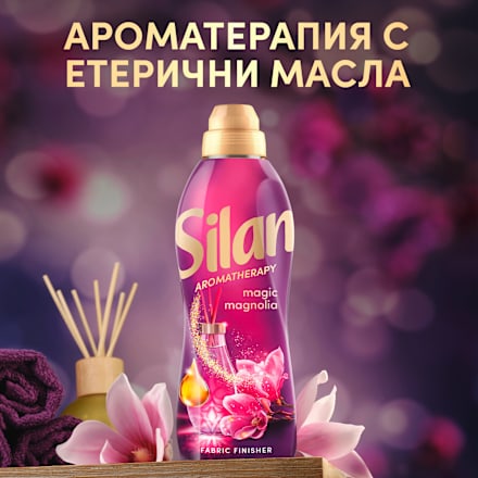 Омекотител за пране Aromatherapy Magic Magnolia, 35 пранета Silan