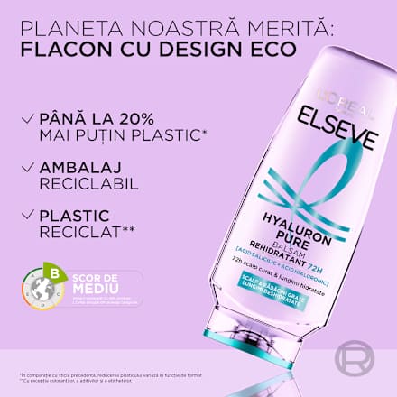 Hyaluron Pure balsam rehidratant L'ORÉAL PARiS ELSEVE