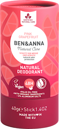 deodorant stick Pink Grapefruit BEN&ANNA