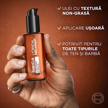 Ulei de îngrijire pentru barbă și ten L'ORÉAL PARiS MEN EXPERT