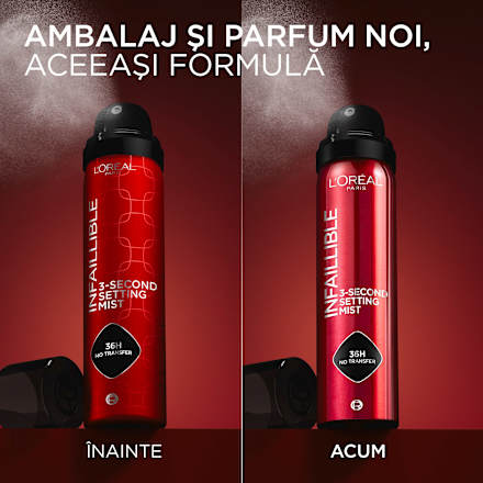 Spray pentru fixarea machiajului Infaillible 3 second Jumbo L'ORÉAL PARiS