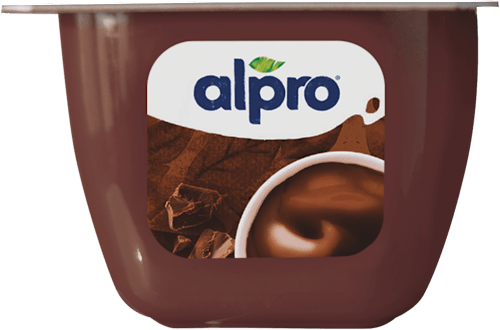 sójový dezert s příchutí tmavé čokolády alpro