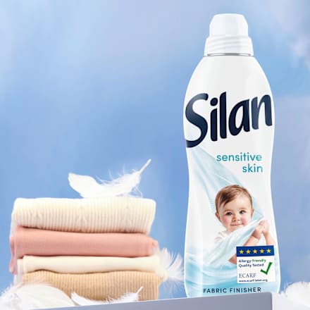 Омекотител за пране Sensitive & Baby, 130 пранета Silan
