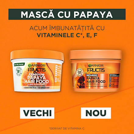 Mască păr cu papaya GARNIER FRUCTIS