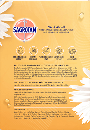 Flüssigseife No-Touch Nachfüller Aloe Vera Sagrotan