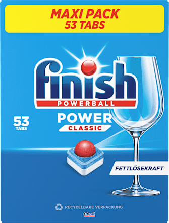 Geschirrspül-Tabs Power Classic Maxi Finish