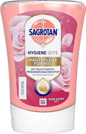 Flüssigseife No-Touch Nachfüller Rose & Sheabutter Sagrotan