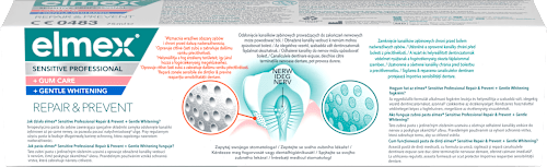 Zubná pasta Sensitive Professional Repair & Prevent Gentle Whitening  elmex