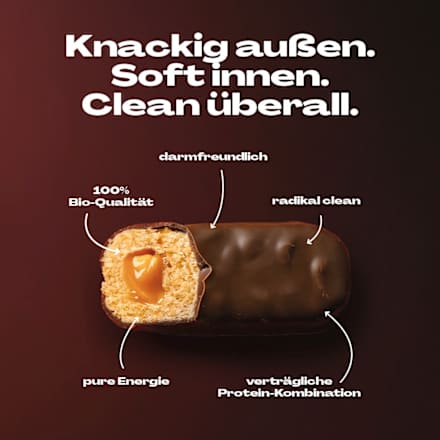 Proteinriegel Salted Peanut Caramel, vegan PURYA!