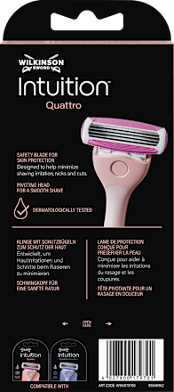 Maszynka do golenia dla kobiet Intuition Quattro WILKINSON SWORD