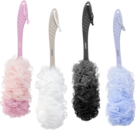 Гъба за пилинг и масаж с дръжка ebelin