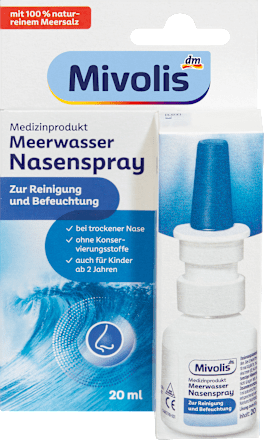 Meerwasser Nasenspray Mivolis