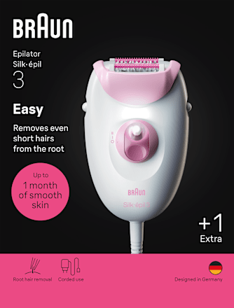 Ženski epilator Silk-épil 3 Braun