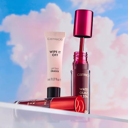 Lipgloss Lip Tint Water Glaze C010 Liquid Tease CATRICE