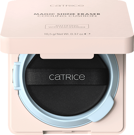Gel Puder Magic Shine Eraser Cooling Cusion 010 Cool Cloud CATRICE