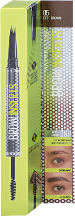 Pero na obočie BROW INSERTS - 5 Deep Brown MAYBELLINE NEW YORK