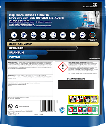 Geschirrspül-Tabs Ultimate Maxi Finish