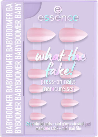 what the fake! veštački nokti, manikir set - 03 essence