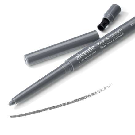 Kajal & Eyeliner Perfect Precise 02 Grau alverde NATURKOSMETIK