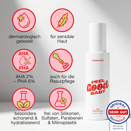 Peeling Spray, Peel Good Baby nevernot