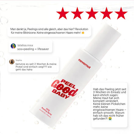 Peeling Spray, Peel Good Baby nevernot