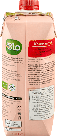 Bio alma- és körtelé vízzel, 6. hónapos kortól dmBio