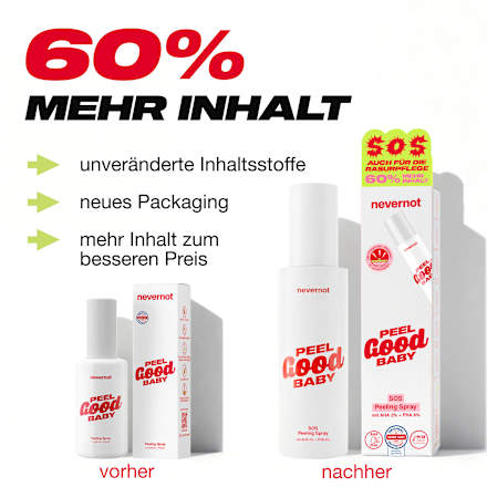 Peeling Spray, Peel Good Baby nevernot