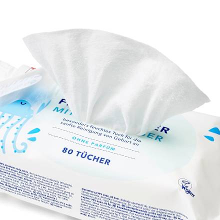 Feuchttücher mit 99 % Wasser (6x80 St) babylove