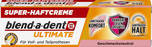 Haftcreme Ultimate geschmacksneutral blend-a-dent