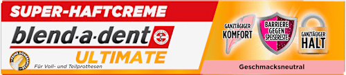 Haftcreme Ultimate geschmacksneutral blend-a-dent