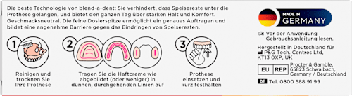 Haftcreme Ultimate geschmacksneutral blend-a-dent