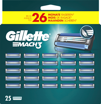 Rasierklingen, Mach3 Gillette