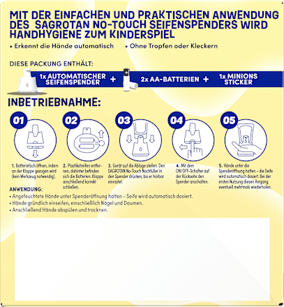 Seifenspender No-Touch Kids Paw Patrol Sagrotan