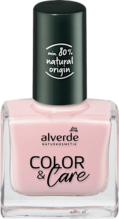 Lak na nechty Color & Care, 90 Peach Coral alverde NATURKOSMETIK