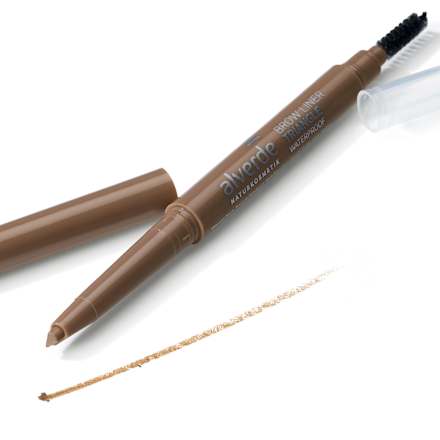 Trojhranná ceruzka na obočie 04 Macchiato alverde NATURKOSMETIK