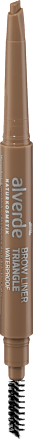 Wodoodporna trójkątna kredka do brwi 04 Macchiato alverde NATURKOSMETIK