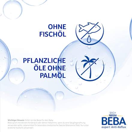 Spezialnahrung Anti-Reflux von Geburt an Nestlé BEBA