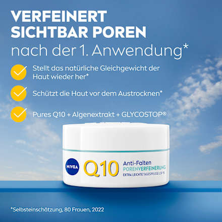 Gesichtscreme Q10 Anti-Falten porenverfeinernd NIVEA