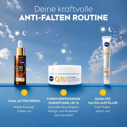 Gesichtscreme Q10 Anti-Falten porenverfeinernd NIVEA