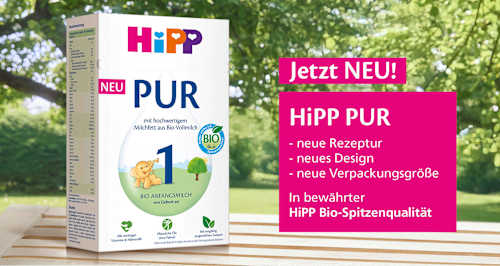 Anfangsmilch 1 PUR von Geburt an HiPP