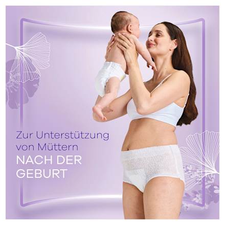 Wochenbett Pants discreet Postpartum, Gr. S/M always
