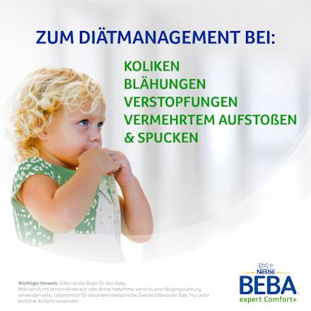 Spezialnahrung Comfort + von Geburt an Nestlé BEBA