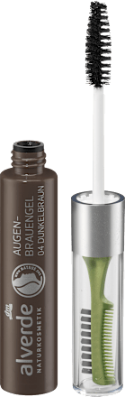 Augenbrauengel 04 Dunkelbraun alverde NATURKOSMETIK