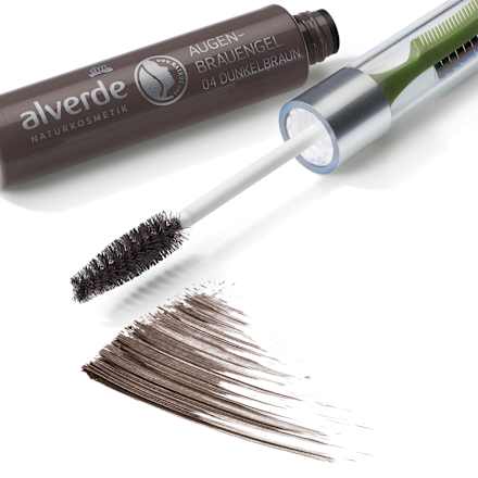 Gél na obočie 04 Tmavohnedá alverde NATURKOSMETIK