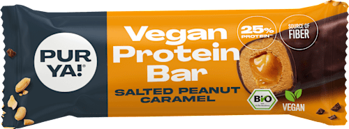 Proteinriegel Salted Peanut Caramel, vegan PURYA!